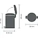Бак для сміття з педаллю Brabantia 149924 12 л