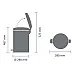 Бак для сміття з педаллю 20 л Brabantia 149948