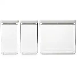 Набір ємностей для зберігання Brabantia 230769 2х 1,6 л + 1х 3,5 л