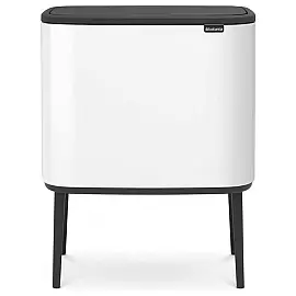 Бак для сміття Brabantia 313547 Touch Bin Bo, 11+23 л
