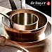Сотейник мідь/нерж сталь de Buyer 6430,16 16см/1 л