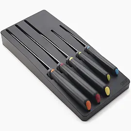 Набір ножів (5 шт) з підставкою Joseph Joseph 10545