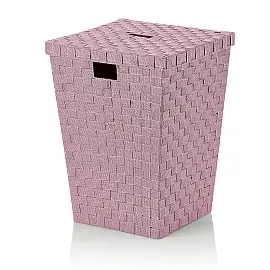 Корзина для белья KELA Alvaro, сухая роза, 40х40х52 см (24354)
