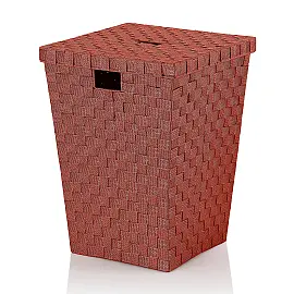 Корзина для белья KELA Alvaro, красная глина, 40х40х52 см (24564)