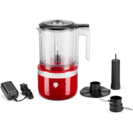 Кухонний мінікомбайн KitchenAid 5KFCB519EER червоний бездротовий