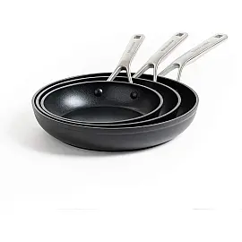 Набір сковорідок KitchenAid FHA, 20+24+28 см з керамічним покриттям (CC005699-001)