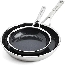 Набір сковорідок KitchenAid MSS, 20+28 см з керамічним покриттям (CC006065-001)