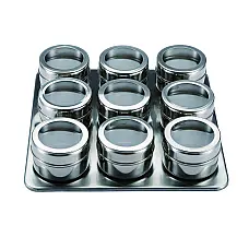 Набір ємностей для спецій Masterpro Foodies collection, 10 предметів (BGMP-6101-6)