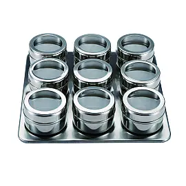 Набір ємностей для спецій Masterpro Foodies collection, 10 предметів (BGMP-6101-6)
