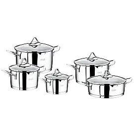 Набір посуду ( 4 каст. 2,4 л. 2,9 л. 4,3 л. 5,9 л. + сотейник 3 л. ) OMS 1057