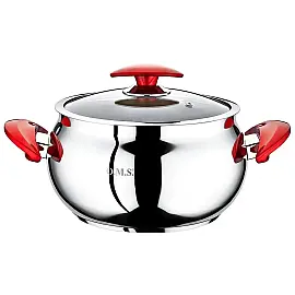 Каструля 7,8 л (26 см х 16 см) OMS 2032-26-7,8л-Red