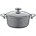 Набір посуду 9 предметів OMS 3002.01.02-Grey 20*10 (2,6 л) - 24*12 (4,3 л) - 28*13 (6,95 л) - 28*8 (4,2 л) - 28*6 (3 л)