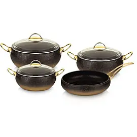 Набір посуду 7 пред. OMS 3023 IND-Gold