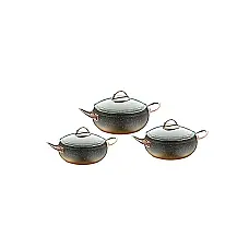 Набір посуду 6 предметів OMS 3031-Gold