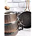 Набір посуду 7 предметів OMS 3033-Bronze 20Х9,50 см (2,5 л); 24Х11см (4,2 л); 26Х7,5 см (3,75 л); СКОВОРОДА 26Х6 см (2,60 л)