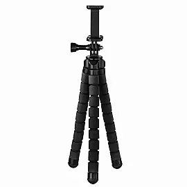 Штатив HAMA Flex 2x1 Mobile Phone,Action Camera 10 -26 см Black