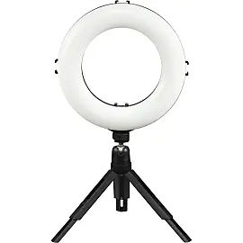 Штатив зі світлодіодним кільцем Hama SpotLight Smart 80 V2 BT Black