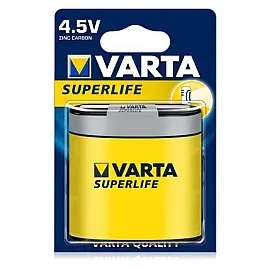 Батарейка VARTA SUPERLIFE 3R12P FOL 1 ZINC-CARBON