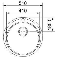 Кухонні мийки Franke Ronda ROL 610-41 /101.0255.788/