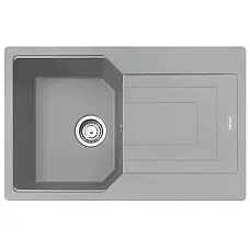 Кухонні мийки Franke Urban UBG 611-78 / 114.0574.944 / фраграніт / з крилом / 780х500 х220 / сірий камінь