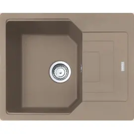 Кухонна мийка Franke Urban UBG 611-62 / 114.0574.953 / фраграніт / антибактеріальний захист / 620х500х220 / врізна, врівень зі стільницею / мигдаль