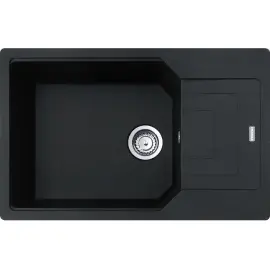 Кухонна мийка Franke Urban UBG 611-78 XL / 114.0574.979 / фраграніт / антибактеріальний захист / 780х500х220 / врізна, врівень зі стільницею / онікс