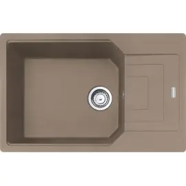 Кухонна мийка Franke Urban UBG 611-78 XL / 114.0574.980 / фраграніт / антибактеріальний захист / 780х500х220 / врізна, врівень зі стільницею / мигдаль