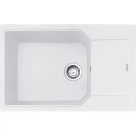 Кухонна мийка Franke Urban UBG 611-78 XL / 114.0574.981 / фраграніт / антибактеріальний захист / 780х500х220 / врізна, врівень зі стільницею / білий