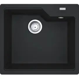 Кухонна мийка Franke Urban UBG 610-56 / 114.0663.895 / фраграніт / антибактеріальний захист / 560х500х230 / врізна, врівень зі стільницею / онікс