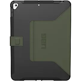 Чехол UAG для iPad 10.2'(2019) Scout Folio, Black/Olive