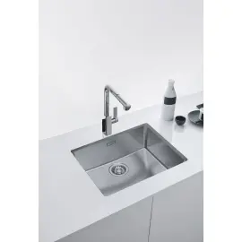 Мийка кухонна Franke Maris, нерж.сталь, прямокутник, без крила, 540х440х180мм, чаша - 1, врізна, MRX 110-50, нерж  матова