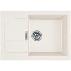 Кухонні мийки Franke Sirius 2.0 S2D Slim 611-62 / 143.0631.540 / тектонайт / з крилом/ маскарпоне