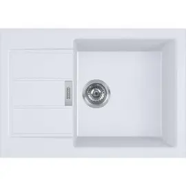 Кухонні мийки Franke Sirius 2.0 S2D Slim 611-62/ 143.0631.681/ тектонайт / з крилом/ білий