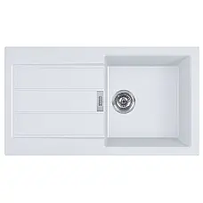 Кухонні мийки Franke Sirius S2D Slim 611-78/ 143.0632.395/ тектонайт / з крилом/ білий