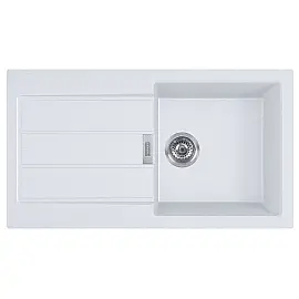 Кухонні мийки Franke Sirius S2D Slim 611-78/ 143.0632.395/ тектонайт / з крилом/ білий