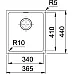Кухонна мийка Franke Sirius SID 110-34 / 144.0649.548 / тектонайт / 365х440х200 / монтаж під стільницю / чорний