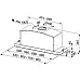 Витяжка Franke вбудовувана Box Plus, 70см, 730м3ч, FBIFlush702XS, нерж