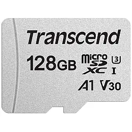 Карта памяти Transcend microSDHC 16GB UHS-I U3 V30 (TS128GUSD300S)