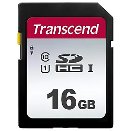 Карта памяти Transcend SDHC 16GB UHS-I U1 300S (TS16GSDC300S)