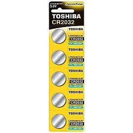 Батарейка TOSHIBA CR2032 BP 1X5