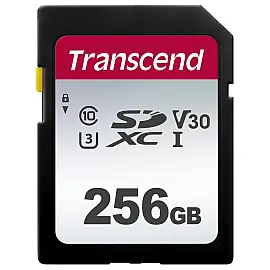 Карта памяти Transcend SDHC 256GB UHS-I U3 300S (TS256GSDC300S)