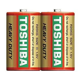Батарейка Toshiba R20 Heavy Duty SP 1x2