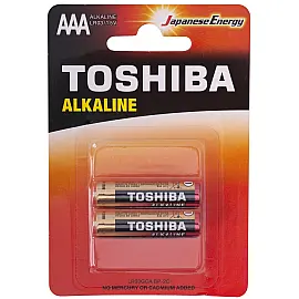 Батарейка TOSHIBA LR03 Economy Alkaline BP 1X2