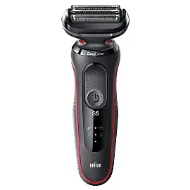 Електрична бритва BRAUN Series 5 50-R1000s чорна/червона