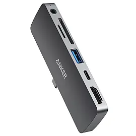 Перехідник Anker PowerExpand Direct 6-in-1 USB-C PD Media Hub (Gray)