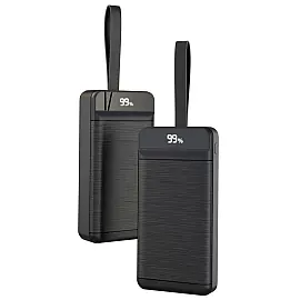 Портативний зарядний пристрій XO PR156 - 30000 mAh (Black)