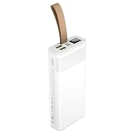 Портативний зарядний пристрій XO PR129 - 20000 mAh (White)
