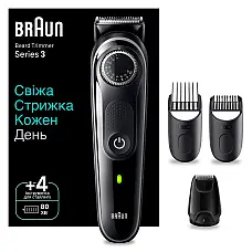 Триммер для бороды и усов Braun BeardTrimmer BT3440 