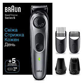 Тример для бороди та вусів Braun BeardTrimmer BT5440 