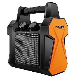 Теплова гармата електрична NEO, 2 кВт, 20м2, 139 м3 / год, нагр.елемент - керам. (PTC), переносна